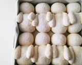 キャラパン♡ベイマックスちぎりパン作り方10写真