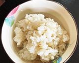炙りたらこと高菜の冷やし出汁茶漬け作り方2写真