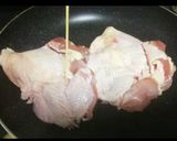 ♡鶏もも肉ソテーの万能胡麻味噌ダレかけ♡作り方2写真