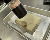 木綿豆腐の塩麹漬け作り方1写真