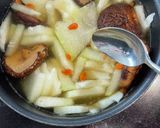 冬瓜のふわふわ肉団子スープ作り方5写真