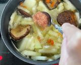 冬瓜のふわふわ肉団子スープ作り方7写真