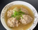 冬瓜のふわふわ肉団子スープ作り方10写真