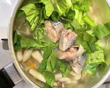 鯖缶で味噌汁作り方2写真