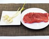 ガーリックステーキ作り方1写真