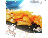 【マクロビ】大根の皮の天ぷら＆かき揚げ作り方3写真