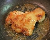 鶏もも肉の酒蒸し・生姜風味作り方4写真