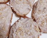 えび団子のクルトン鹿の子揚げ＊海老パン作り方9写真