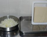 和風 豆腐ハンバーグ 榎木と韮のポン酢レモンだれ作り方1写真