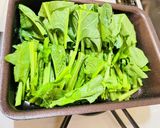 ニンニク香るほうれん草の炒め物作り方4写真