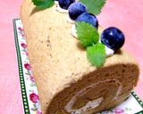 ❤♡ミルクティーシフォンロールケーキ♡❤作り方14写真