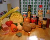 具だくさん★食べるミネストローネ★作り方1写真