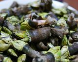 亀の手の塩茹で作り方6写真