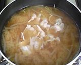 ☆豚バラともやしのみそ汁☆豚もやし♪作り方6写真