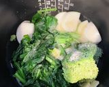 離乳食★鉄分たっぷりほうれん草ポタージュ作り方2写真