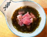 鰹もずく酢作り方2写真
