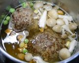 簡単！ハンバーグスープ作り方1写真
