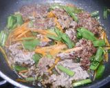 簡単！ニラ肉しょうが焼き作り方4写真