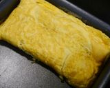 簡単！ニラ肉生姜焼きの卵焼き作り方5写真