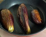 フライパンで　レモン白だし焼きナス作り方4写真