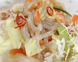 カット野菜で簡単！糸蒟蒻入り肉野菜炒め♡作り方5写真