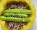パプリカの肉野菜詰め　オーブン焼き作り方8写真