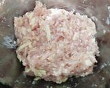 鶏ひき肉のチーズつくね作り方1写真