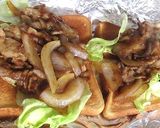 こってり豚バラ肉のクラブハウスサンド作り方3写真
