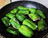 煮込み肉詰めピーマン作り方4写真