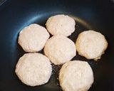 えのきと豆腐入り柔らかハンバーグ♪高齢者作り方4写真