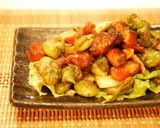 和風出汁のそら豆ジャーマンおつまみ作り方7写真