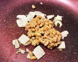 簡単" 納豆チャーハン "作り方3写真