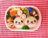 パンダ弁当 デコ弁 キャラ弁作り方3写真