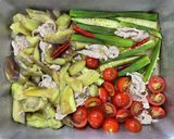ゆで豚と夏野菜のピリ辛マリネ作り方7写真