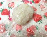 キャラ弁 すみっこぐらし しろくま作り方1写真