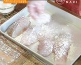 グリーンピースの絶品ソースで真鯛ムニエル作り方3写真
