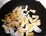 油揚げでなんちゃってカツ丼作り方1写真