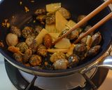 あさりとたけのこの和風パスタ作り方4写真