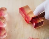 琥珀糖☆きらきらピンク色の砂糖菓子☆作り方21写真