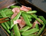 インゲンとベーコンのポン酢炒め作り方4写真