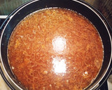 簡単☆挽き肉と小松菜の和風カレーうどん作り方3写真
