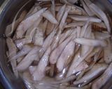 牛蒡と鶏の炒め煮(お弁当)作り方2写真