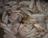 牛蒡と鶏の炒め煮(お弁当)作り方5写真