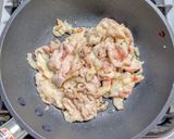 スープセロリ(芹菜)入り豚玉丼作り方3写真