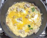 スープセロリ(芹菜)入り豚玉丼作り方6写真