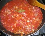 鳥むね肉で作るミートソースとパスタ。作り方3写真