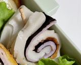 鯖カレーと、豚肉と梅肉と紫蘇巻きカツ弁当作り方3写真