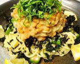 梅味でさっぱり♪納豆おろしパスタ作り方4写真