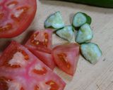 トマトときゅうりのツナドレサラダ♬作り方2写真