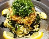 梅味でさっぱり♪納豆おろしパスタ作り方5写真